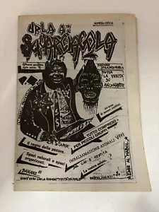URLA A SQUARCIAGOLA Italian Italy Punk Hc Fanzine SubPunx Ancona Negazione Nabat - Picture 1 of 3