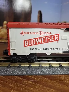 Lionel O Gauge Budweiser Beer Car And Caboose - Picture 1 of 24