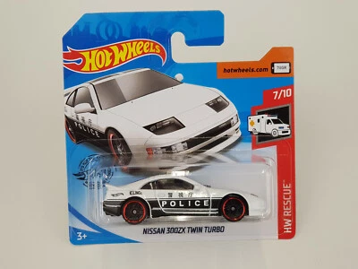 Coche Mattel Hot Wheels GHC64 HW Rescue - Nissan 300ZX Twin Turbo - Imagen 1 de 2
