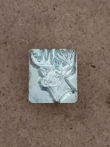 Sello de herramienta de cuero Craftool 8341 cabeza de ciervo Buck - Imagen 1 de 5
