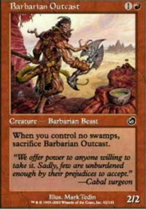 Barbarian Outcast - Magic The Gathering - Torment - MTG - Picture 1 of 3