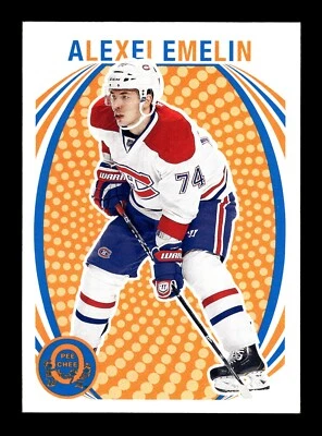 PWE READ stock photo . 2013-14 opc o-pee-chee retro #408 alexei emelin - Image 1 of 2