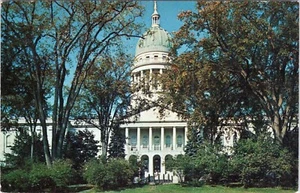 State House Augusta Maine Postcard Unposted - Picture 1 of 2