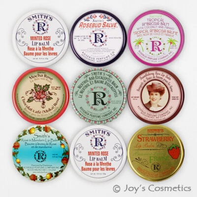 1 ROSEBUD Lip Balm Salve Tin (0.8 oz) "Pick Your 1 Scent" *Joy's cosmetics* - Image 1 of 4