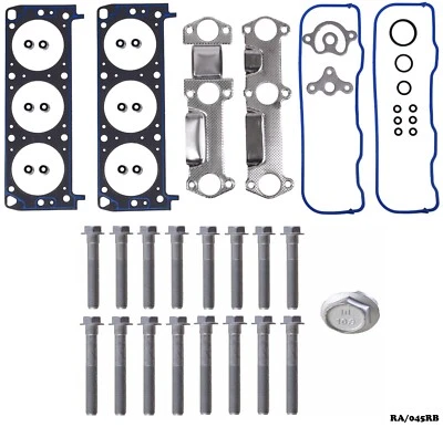 Jeu de Joints Culasse pour Chevrolet Pontiac Cavalier 3.1 L. OHV 90-94 Ra / Foto 1 de 4