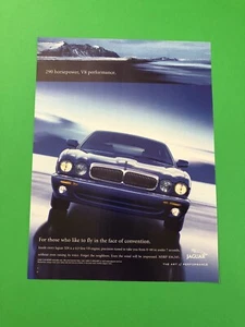 2000 2001 JAGUAR XJ8 ORIGINAL VINTAGE PRINT AD ADVERTISEMENT PRINTED - Bild 1 von 1