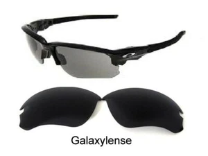 Galaxy Ersatzglas Für Oakley Flak Draft OO9364 Sonnenbrille Schwarz Polarisiert - Picture 1 of 9