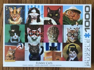 Rompecabezas Eurographics 1000 piezas - Gatos divertidos - ¡NUEVO! - Imagen 1 de 3