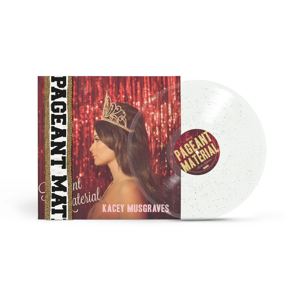 Kacey Musgraves - Pageant Material (10 Year Anniversary) [Clear Gold Glitter] Foto 1 de 1