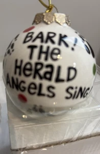 Weihnachtsschmuck für Hundeliebhaber BELL DER HEROLD ENGEL SINGEN Enesco Unser Name ist Schlamm! - Bild 1 von 4