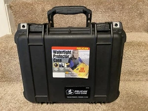 Pelican 1400 Protector Impermeable Estuche de Transporte Negro con Espuma ¡Nuevo! 1400-000-110 - Imagen 1 de 8