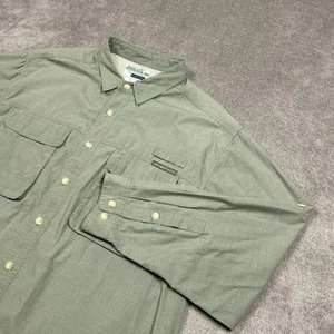 Camisa ExOfficio Buzz Off Protector de Insectos Para Hombres 2XL Abotonada Pestaña Enrollable Peces Ventilados - Imagen 1 de 10
