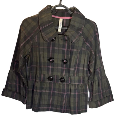 Chaqueta LA Blues estilo vintage doble botonadura para mujer talla M Foto 1 de 4