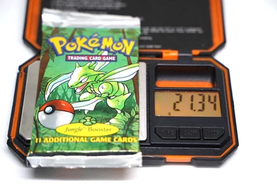21,34 г - Pokemon 1999 Jungle Unlimited набор бустеров Scyther винтажный WOTC - Изображение 1 из 4