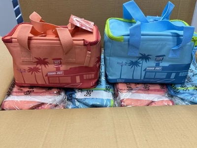 2 mini bolsas aislantes Trader Joes melocotón + azul nuevo con etiquetas envío rápido 24 horas + ¡regalo gratis!🎁 Foto 1 de 4