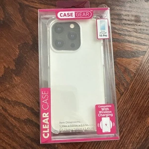 New CaseGear Clear Case Apple iPhone 15 Pro - Photo 1 sur 4