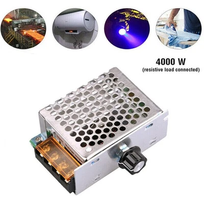 230V AC Speed Controller for 4000W Motor Regulator Voltage Regulator - Image 1 of 4
