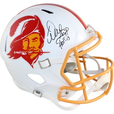 Warren Sapp Autographed Tampa Bay Buccaneers F/S TB Helmet HOF Beckett W 51893 - Image 1 of 4