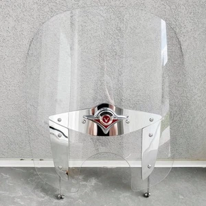 OEM 2006-2023 GENUINO KAWASAKI VULCAN VN900 CLASSIC LT 20" cromo Winshield - Imagen 1 de 14