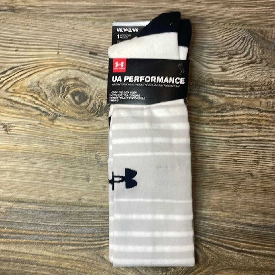 Under Armour Sobre la pantorrilla Fútbol Calcetines Atléticos Fútbol UA Rendimiento Mediano Foto 1 de 4