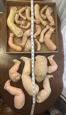 Antique German Doll Parts Lot #5 - Image 1 of 4