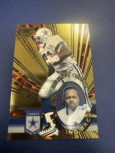 1996 Pacific Collection Gold EMMITT SMITH Dallas Cowboys Card Number I-39 - Bild 1 von 2