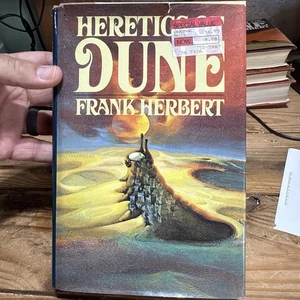 Frank Herbert Heretics of Dune 1984 HC/DJ 2nd Impression~ Free S&H - Picture 1 of 7