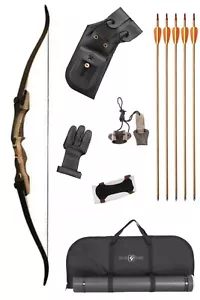 Samick Sage Ultimate Traditional Package. 62” Length, 25lb Draw Free Postage - Picture 1 of 12