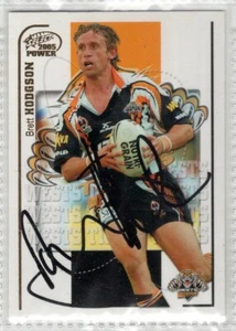 π₯ 2005 POWER BASE SIGNED CARD BRETT HODGSON #175 π₯ - Picture 1 of 1