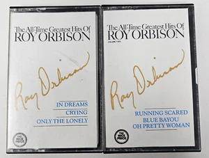 The All Time Greatest Hits of Roy Orbison, Vol. 1 & 2 Cassette Tape CBS - Picture 1 of 5