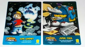 The Trash Pack Trading cards Glow #03-067 Gas Ghost & Metallic #03-076 Junk Mail - Bild 1 von 3
