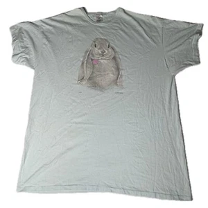 CMS Casuals Jonah’s Workshop Lop Ear Bunny Single Stitch Blue T Shirt Size 2X/3X - Picture 1 of 11