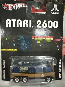 Hot Wheels ATARI 2600 GMC MOTORHOME & CENTIPEDE COOL-ONE (METAL) Real Riders - Picture 1 of 5