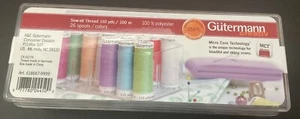 Gutermann Creativ Thread - #618667 - 26 Spool Sew-All Thread Box - 26 Shades - Picture 1 of 6