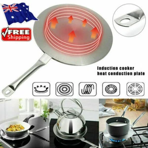 Induction Hob Cooktop Converter Heat Diffuser Disc Adapter Plate Saucepan - Picture 1 of 8