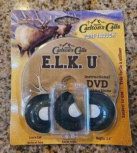 3 FOR ONE BID-Wayne Carlton's Calls: Triple Reed & DVD COW CALF, ELK. P7 - Picture 1 of 2
