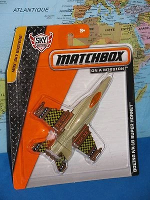 MATCHBOX MBX SKYBUSTERS BOEING F/A-18 SUPER HORNET TM-32 AIRPLANE **BRAND NEW** - Image 1 of 4
