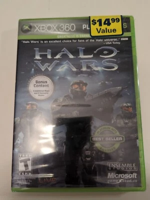 HALO WARS PLATINUM HITS XBOX 360 GAME BRAND NEW SEALED 2009 - Please Read - Image 1 of 4