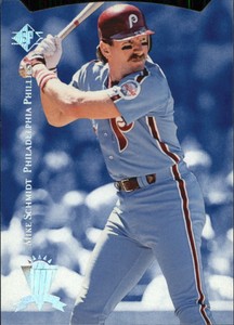 1995 SP Baseball Silver #4 Mike Schmidt Salute