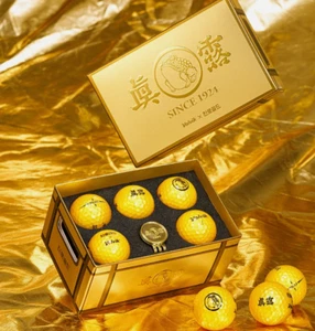 Volvic Jinro Soju Gold Edition Soliche 5 Balls Marker Set 3 Pieces - Picture 1 of 6