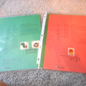 1st Day Of Issue 2005-6 Souvenir Stamp Sheets Children's Books Love Bouquet - Picture 1 of 1