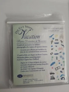 CREATIVE MEMORIES DIE CUT PACK "VACATION"  NEW - Picture 1 of 2