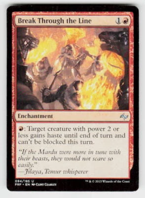 Fate Reforged #94 Break Through the Line - Image 1 of 2