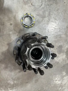 Kenworth Aluminum Rear Wheel Hub 204 04RB13 10 Lug Right Hand Passenger Side - Picture 1 of 6