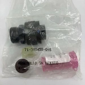 Amphenol Aerospace Circular Connector 71-580459-04S, 4-Socket MIL-Spec, Durable - Picture 1 of 4