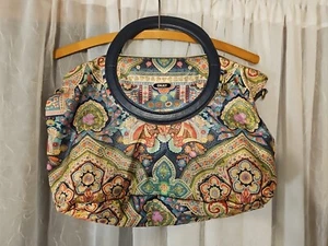 Bolso Bandolera Oilily Multicolor Divertido Plegable Ciudad Llevar Todo  - Imagen 1 de 17