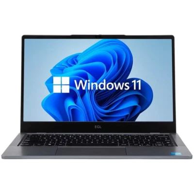 EGL 14'' Laptop 4GB 128GB eMMC N4020 Wi-Fi Bluetooth 2MP Camera Windows 11 HDMI - Image 1 of 2