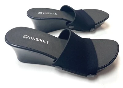 Sandalias informales de cuña con suela elegancia paso suave para mujer. Foto 1 de 4