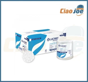 6 Rotoli Asciugamani Lucart Strong 155ID – 2 Veli Cellulosa Dispenser - Afbeelding 1 van 1