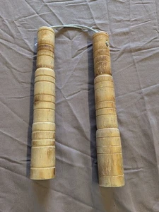 Vintage Numchucks aus Holz - Bild 1 von 3